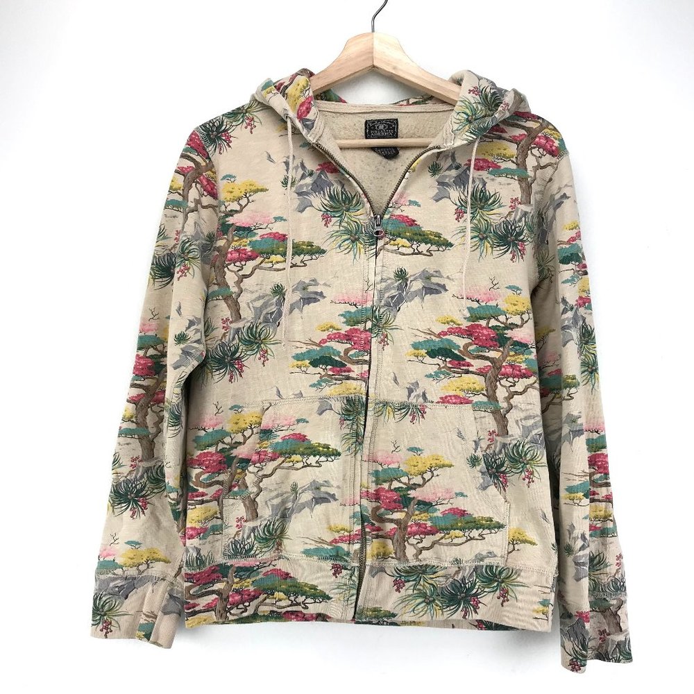 Lucky Brand Bonsai Tree Zip Up Hoodie - Picture 1 of 6